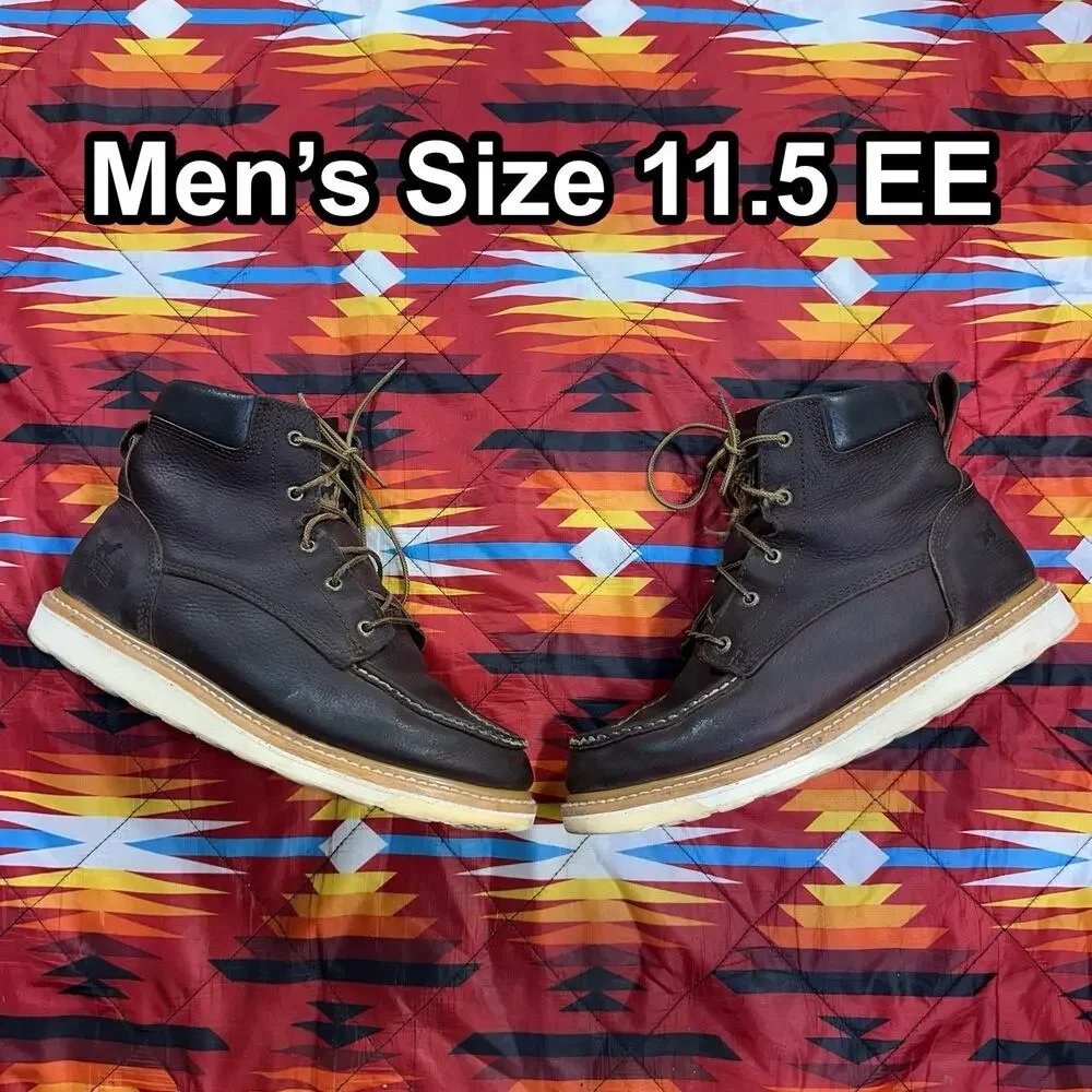 Irish Setter Ashby 6-inch Leather Soft Toe Brown Boots 83605 Men’s Size 11.5 EE
